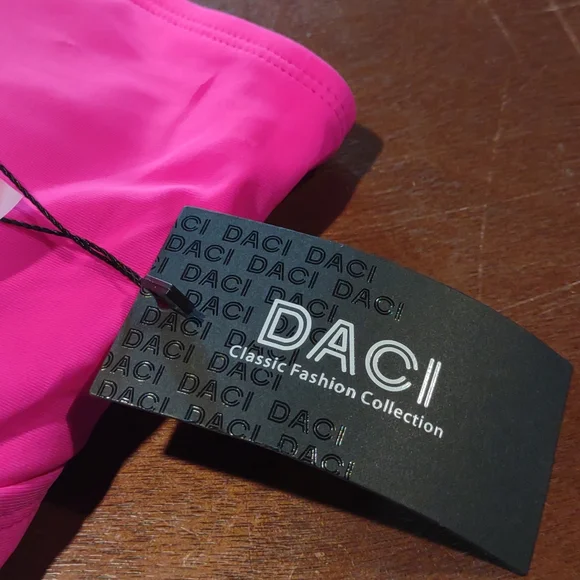 NWT Daci Women Plus Size Bikini High Waisted Two Piece Swimsuits Halter XL - Picture 6 of 8